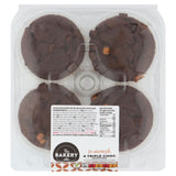 The Bakery at ASDA Triple Chocolate Muffins 4 Pack