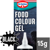 Dr. Oetker Black Food Colour Gel Baking Gel 15g