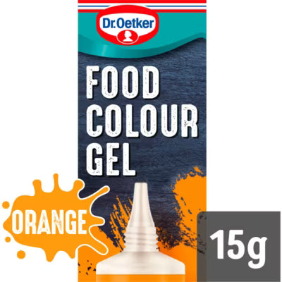 Dr. Oetker orange food colour gel 15g - British product