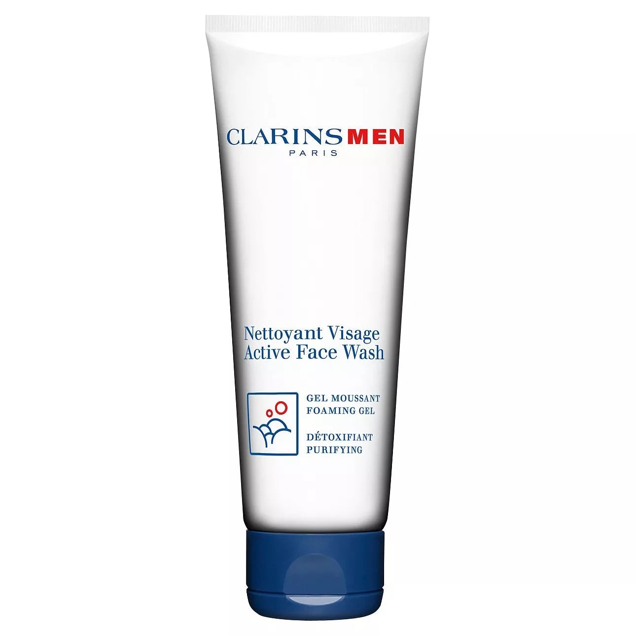 ClarinsMen Active Face Wash, 125ml - McGrocer