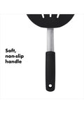 OXO Good Grips large flexible silicone pancake turner, imported from the UK