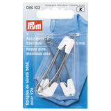 Prym Stainless Steel Nappy Pins 55mm Pack of 4