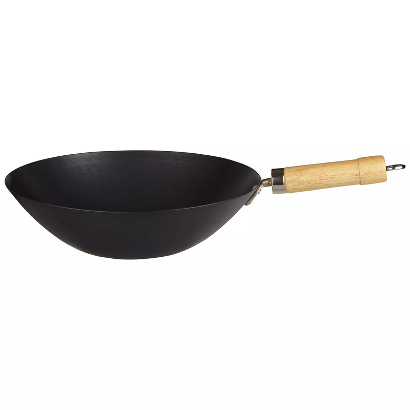 John Lewis carbon steel non-stick wok 31cm, UK version