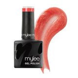 Mylee Gel Polish Ibiza Sunset Orange Champagne Shimmer 8ml