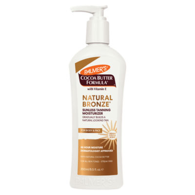 Palmer's gradual tanning moisturizer Natural Bronze 250ml, imported from the UK