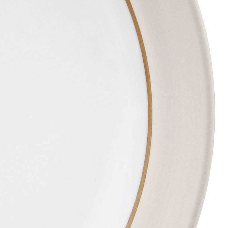 Denby Natural Canvas Medium Plate 22.5cm diameter - British product