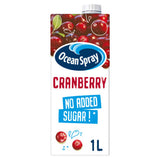 Ocean Spray No Added Sugar Cranberry Juice Drink 1L