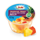 Dole Tropical Fruit in Tropical Fruit Flavour Jelly Pot 123g