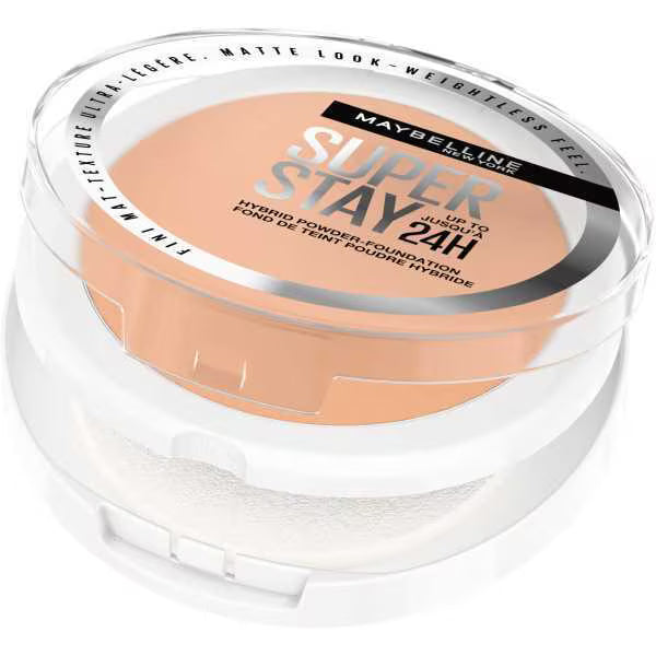 Maybelline Hybrid Powder Foundation Shade 30, imported from the UK