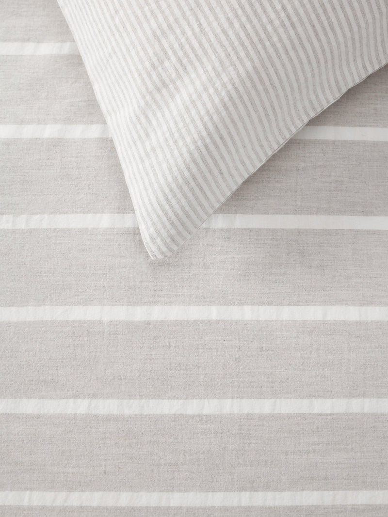 John Lewis pyjama stripe duvet cover set, UK version