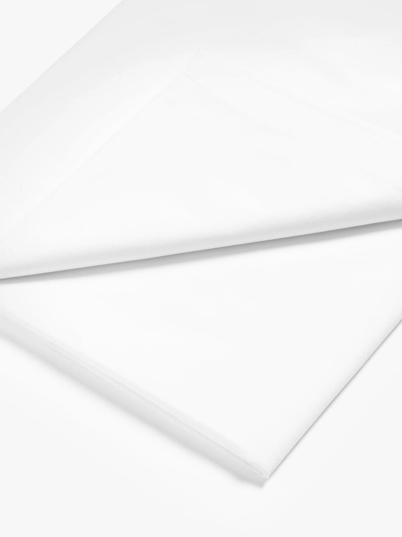 John Lewis Easy Care Organic Cotton 200 Thread Count Flat Sheets