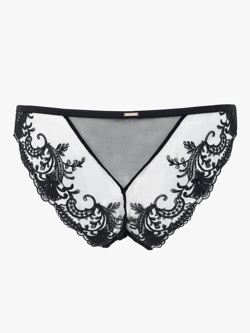 Bluebella tanga knickers black - British product