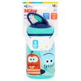Nuby Mighty Swig Active Cup 18m+ No Spill Straw Cup 360ml