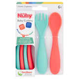 Nuby Baby Cutlery Set for 6+ Months