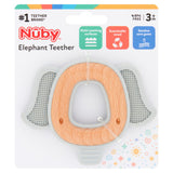 Nuby Baby Elephant Teether 3m+, imported from the UK