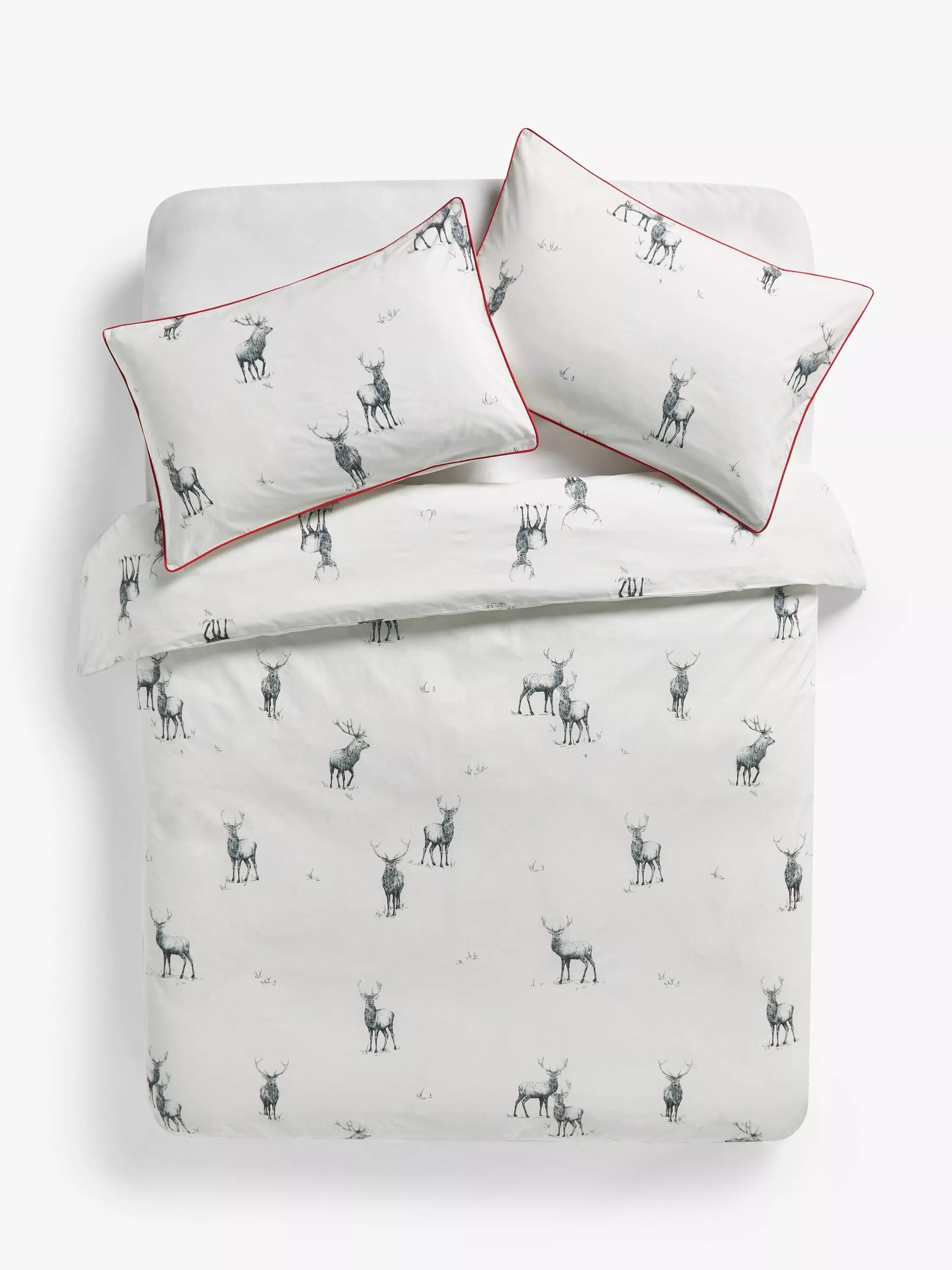 John Lewis Stag Scene Duvet Cover Set - McGrocer