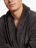 John Lewis sheared fleece robe with pockets and adjustable belt, UK version