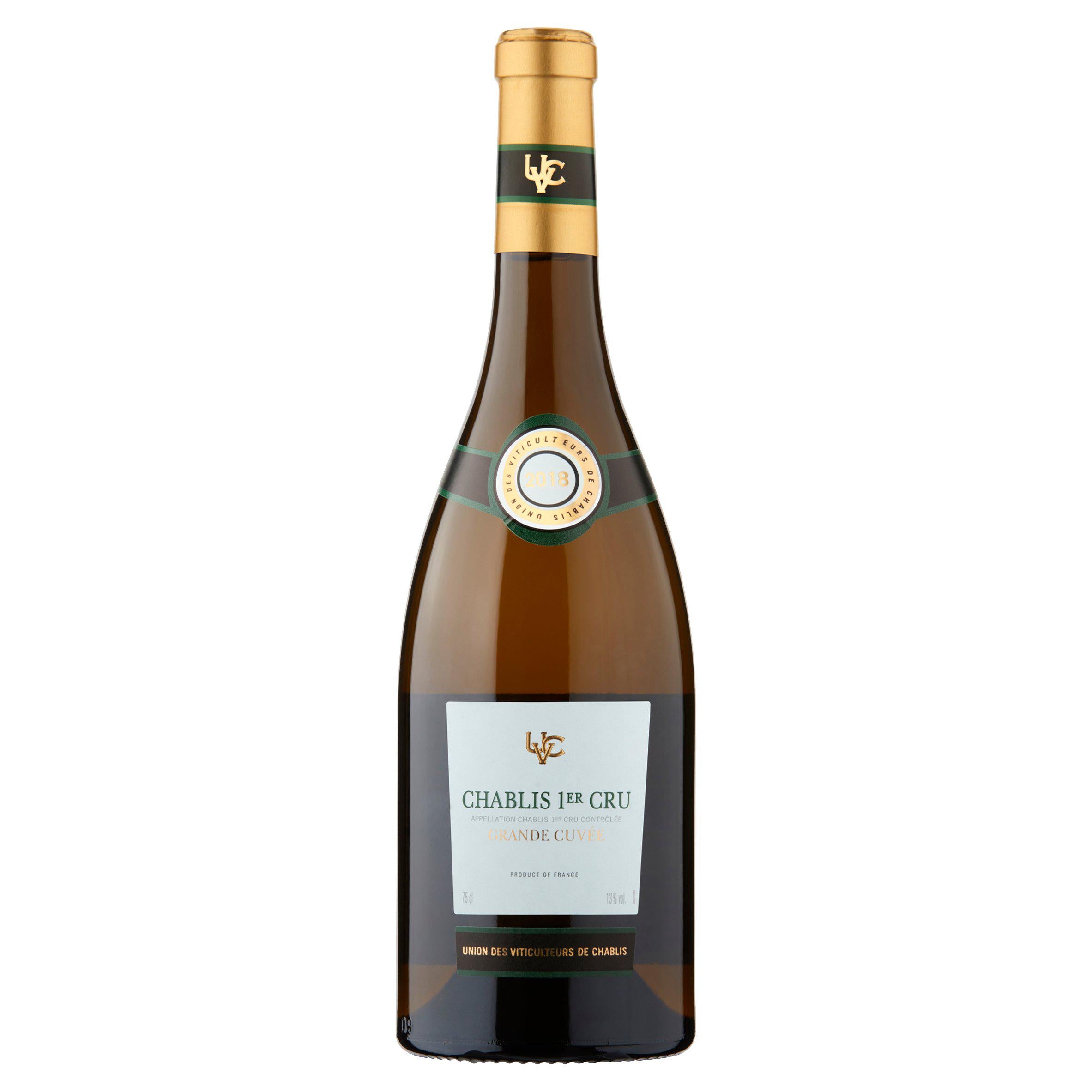 UVC Chablis 1er Cru Grande Cuvee 75cl GOODS Sainsburys