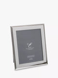 Elegance by Impressions silver plated ribbed photo frame - British product