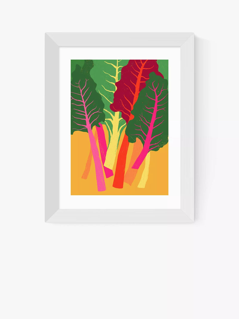 EAST END PRINTS Anek 'Chard' Framed Print