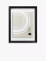 John Lewis Pine Wood Floating Poster Frame Black Photo Frame