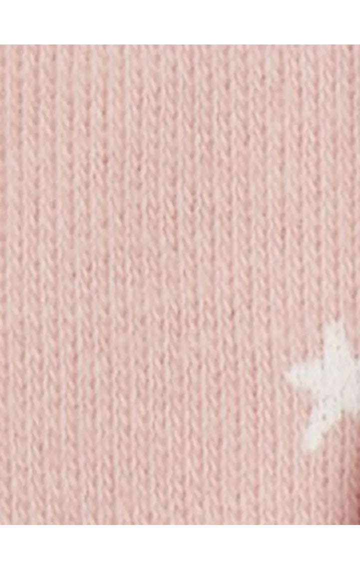 John Lewis Premature Baby GOTS Organic Cotton Giraffe Star Stripe Bodysuit, Pack of 3 - McGrocer