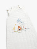 John Lewis Little Animals baby sleeping bag white and multi, UK version