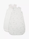John Lewis Safari print baby sleeping bag pack of 2, UK version
