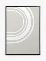 John Lewis Aluminium Poster Frame Black Wall-Mountable