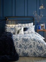 Laura Ashley Tuileries Reversible 200 Thread Count Duvet Cover Set
