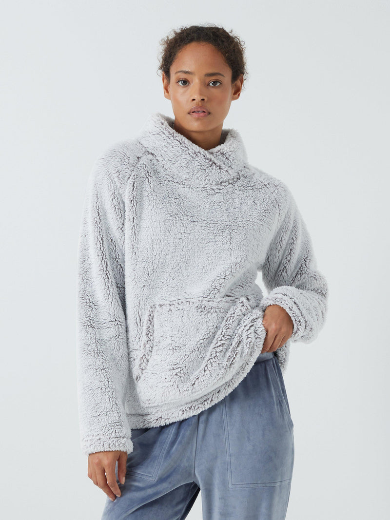 John Lewis High Pile Snuggle Fleece Top Long Sleeve, UK version