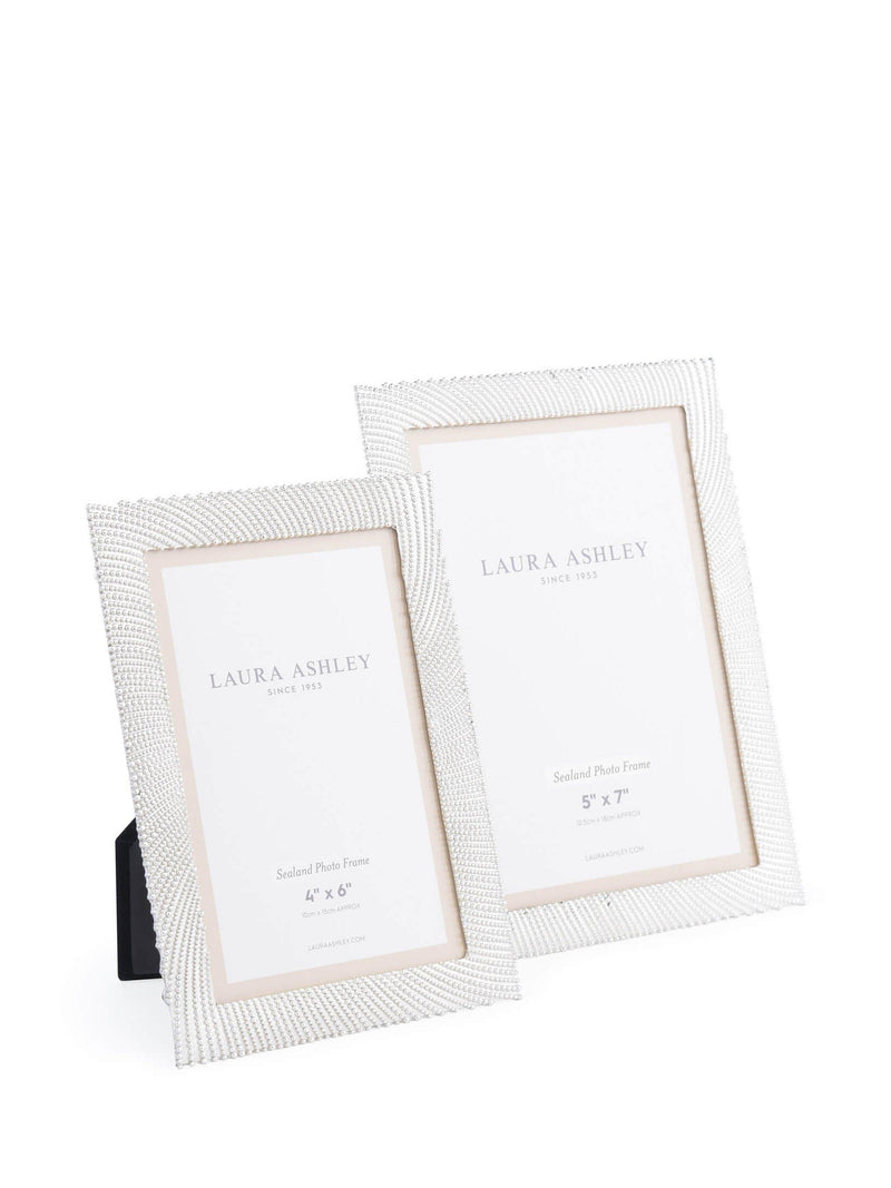 Laura Ashley silver-plated photo frame, UK version