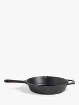 Cast Iron Frying Pan for Multi-Use Cooking on Hobs, Ovens, and Barbecues