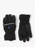 Polarn O. Pyret Kids' Soft Shell Gloves, Black - McGrocer