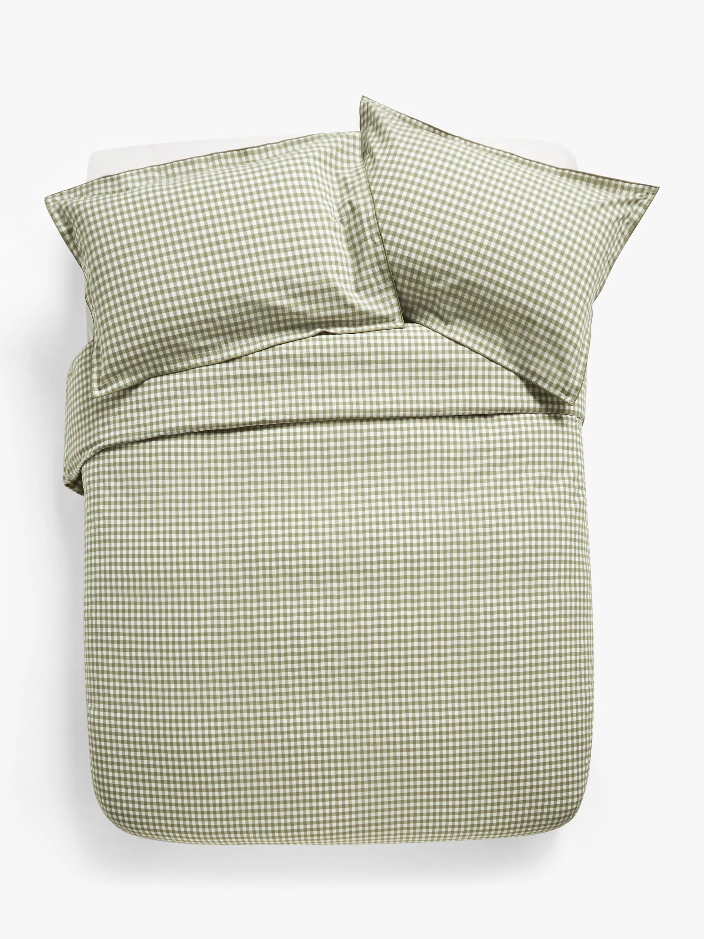 John Lewis Gingham Duvet Cover Set - McGrocer