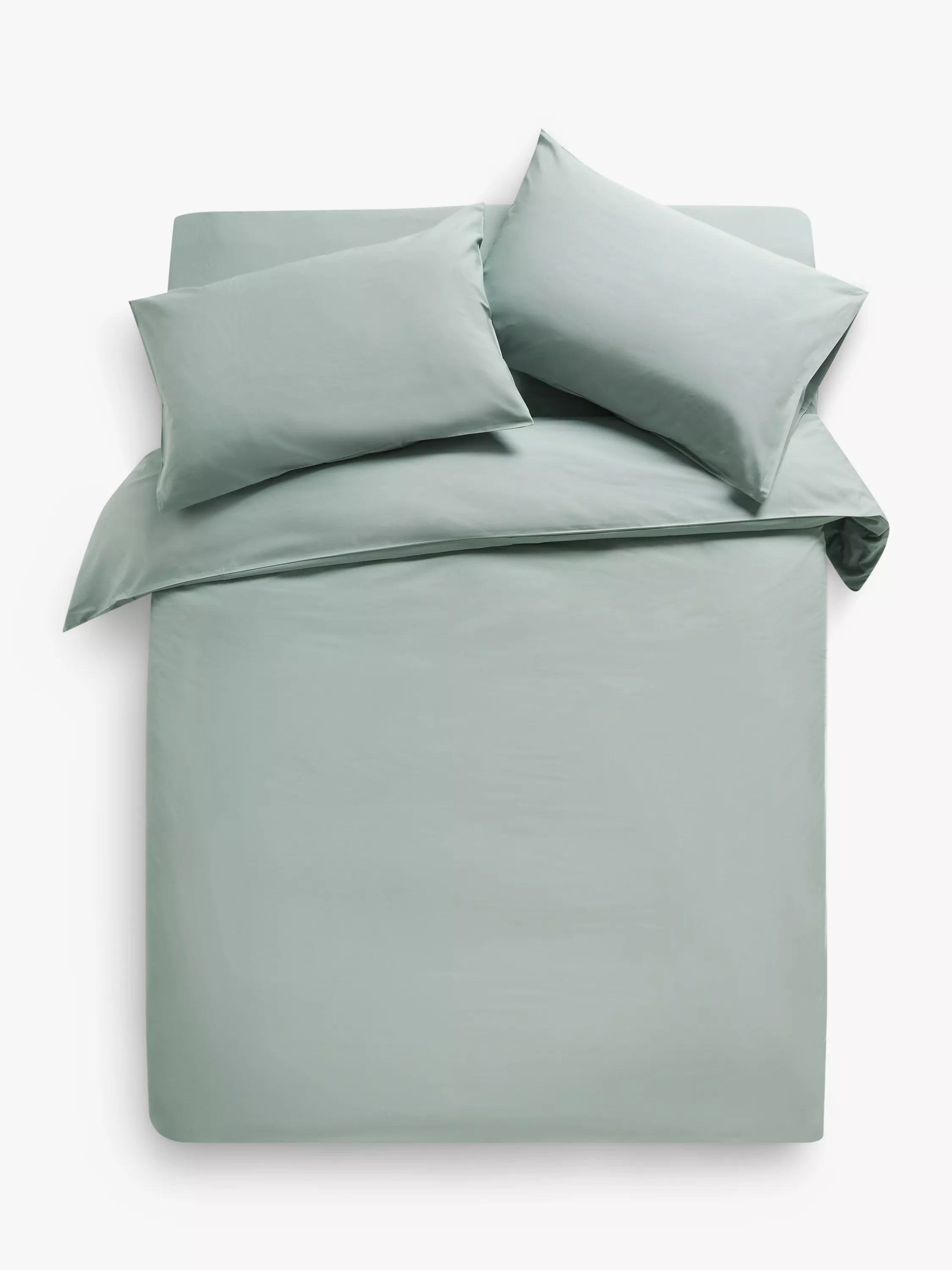 John Lewis Crisp & Fresh 325 Thread Count Anti Allergy Duvet Cover Set - McGrocer