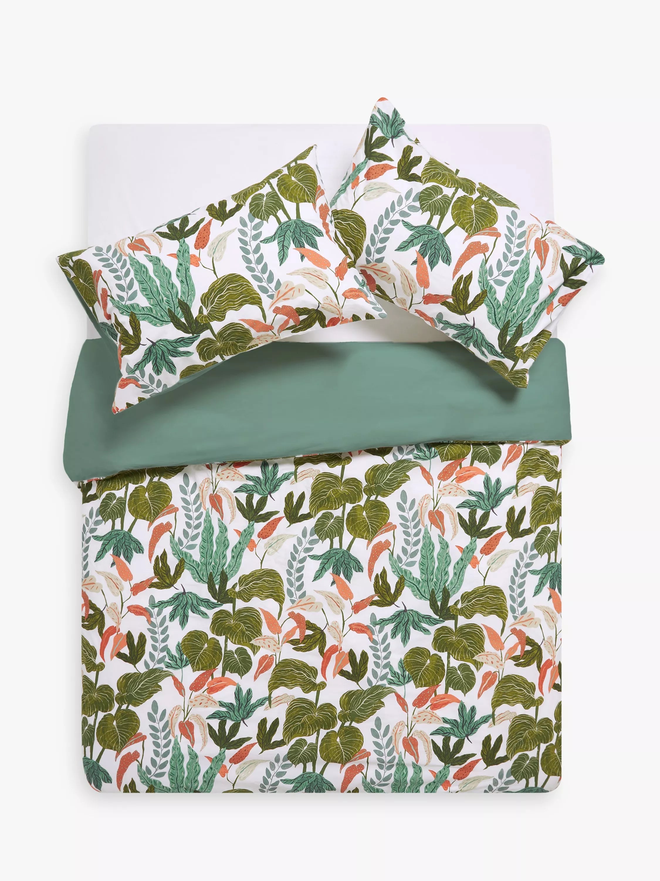 John Lewis Juni Cotton Duvet Cover Set - McGrocer