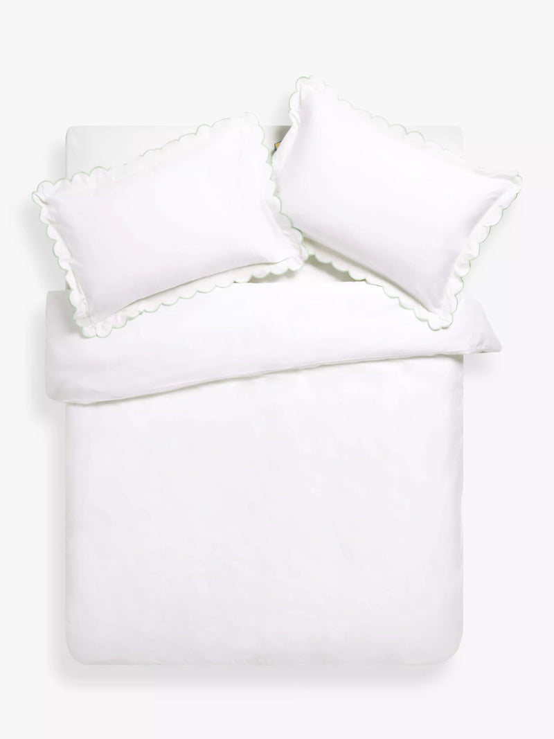 John Lewis Scallop Duvet Cover Set - McGrocer