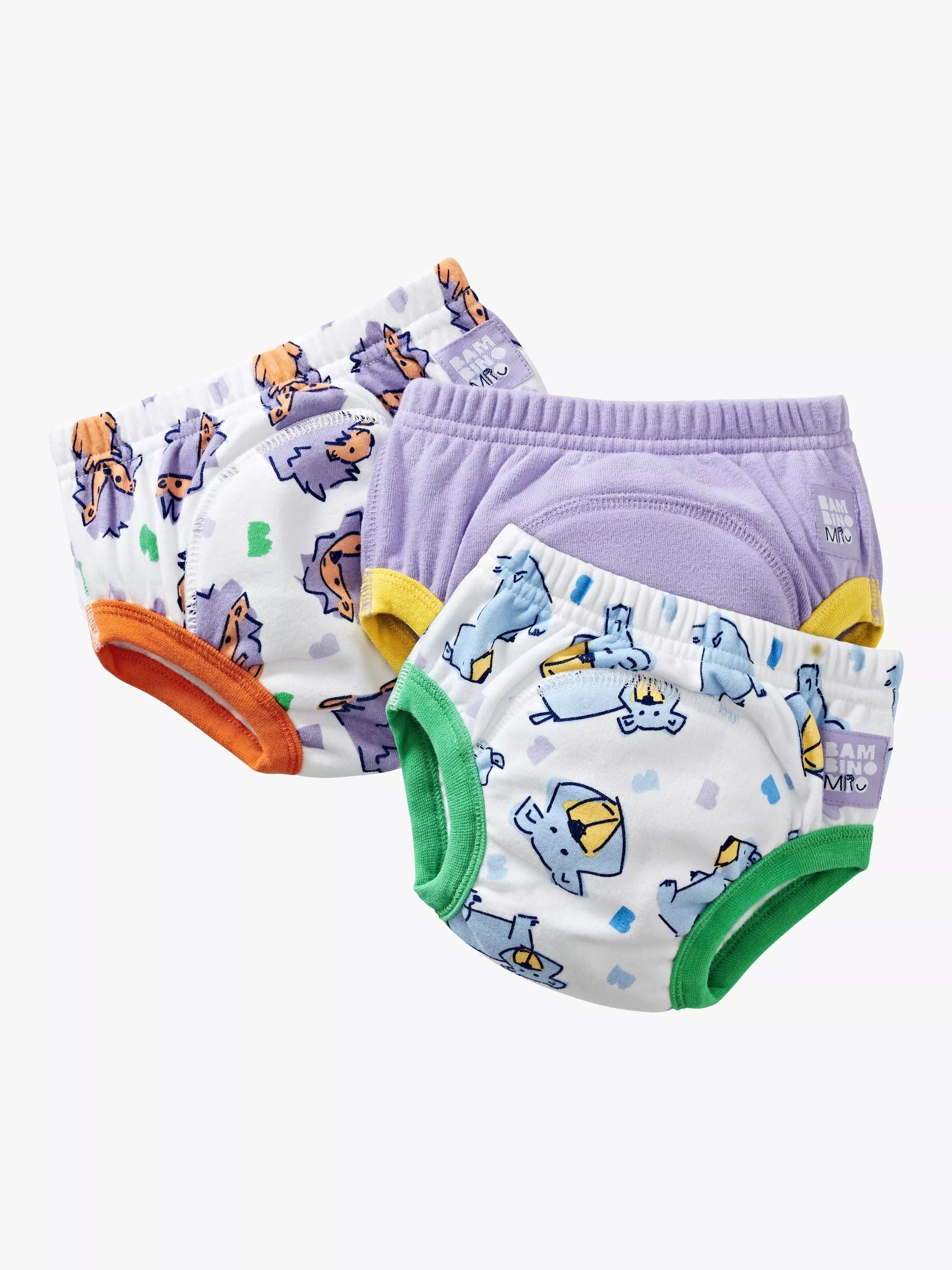 Bambino Mio Potty Training Pants, Pack of 3, Multi - McGrocer
