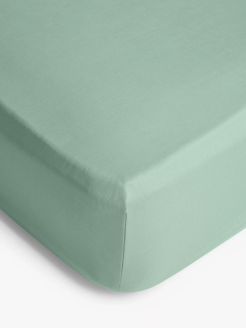 John Lewis ANYDAY Pure Cotton Deep Fitted Sheet