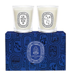 Diptyque mini candle set with Narguilé and Genévrier scents (2 x 70g) - British product