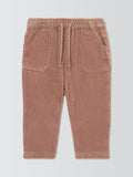 John Lewis Baby Corduroy Trousers, Brown - McGrocer