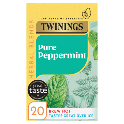 Twinings Pure Peppermint 20 Herbal Tea Bags 40g