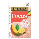 Twinings Superblends Focus Mango & Pineapple Tea Bags 30g (British brand)