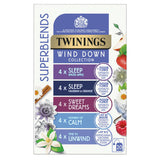 Twinings Superblends Wind Down herbal tea bags 20 bags 33.3g (British brand)