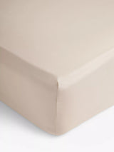 John Lewis Easy Care Organic Cotton 200 Thread Count Extra Deep Fitted Sheet