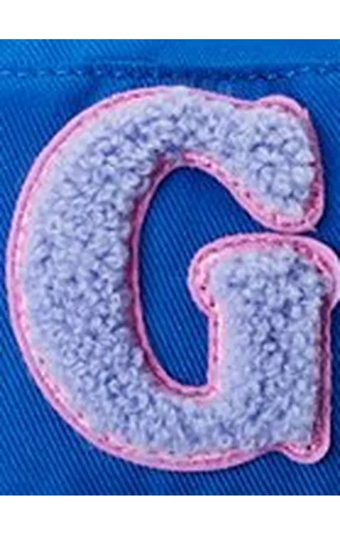 Small Stuff Kids' Initial Bucket Hat, Blue - McGrocer