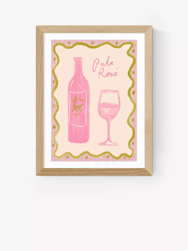 EAST END PRINTS Emmy Lupin Studio 'Rosé' Framed Print - McGrocer