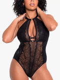 Curvy Kate Opulence Stretch Lace Body, Black - McGrocer