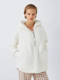 John Lewis half zip borg lounge top, UK version